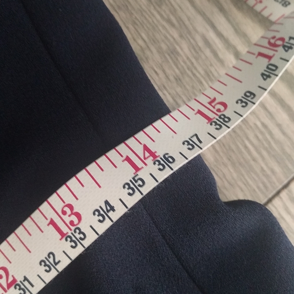 dark blue button down dress by Calvin Klein - Picture 11 of 13